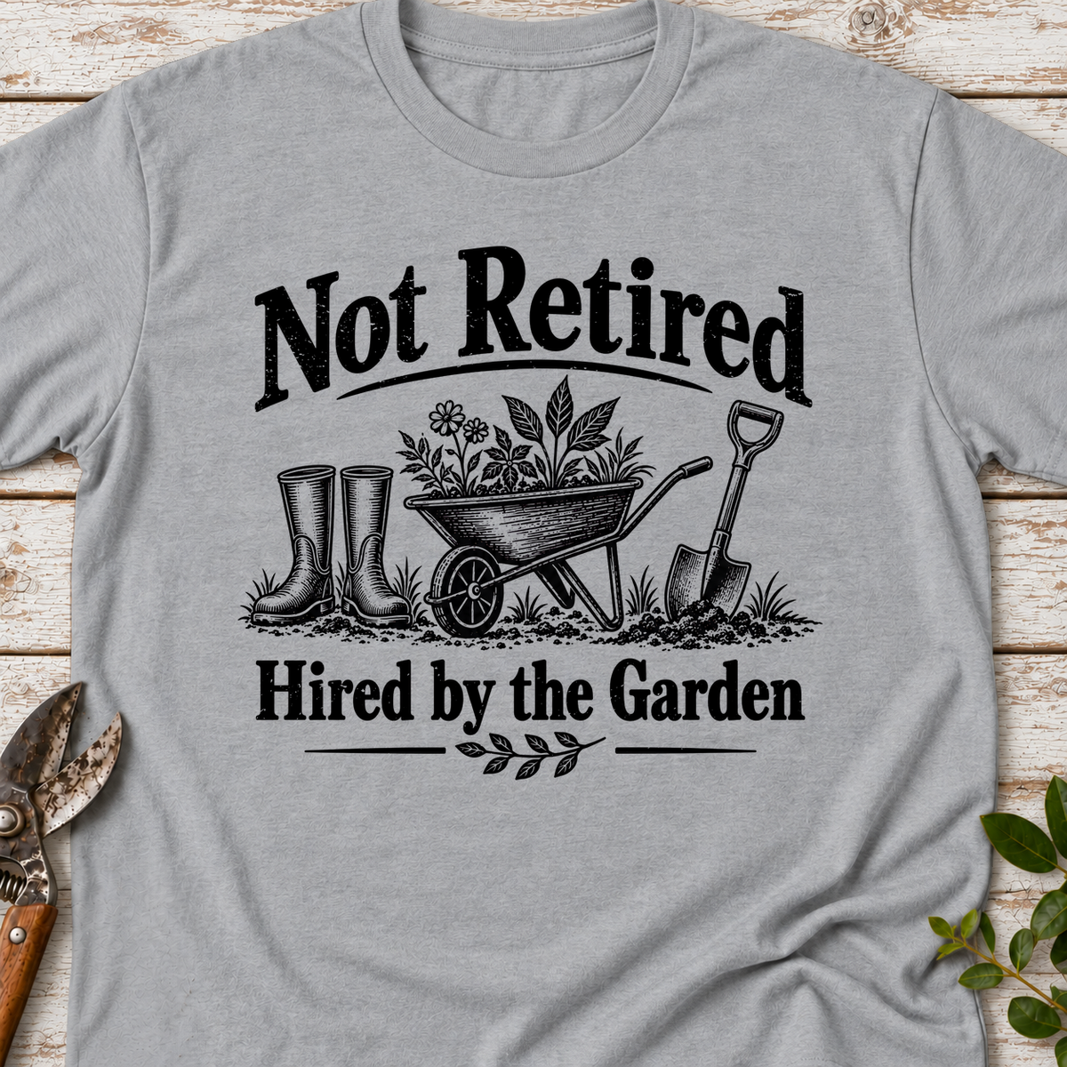 T‑Shirt "Not Retired"
