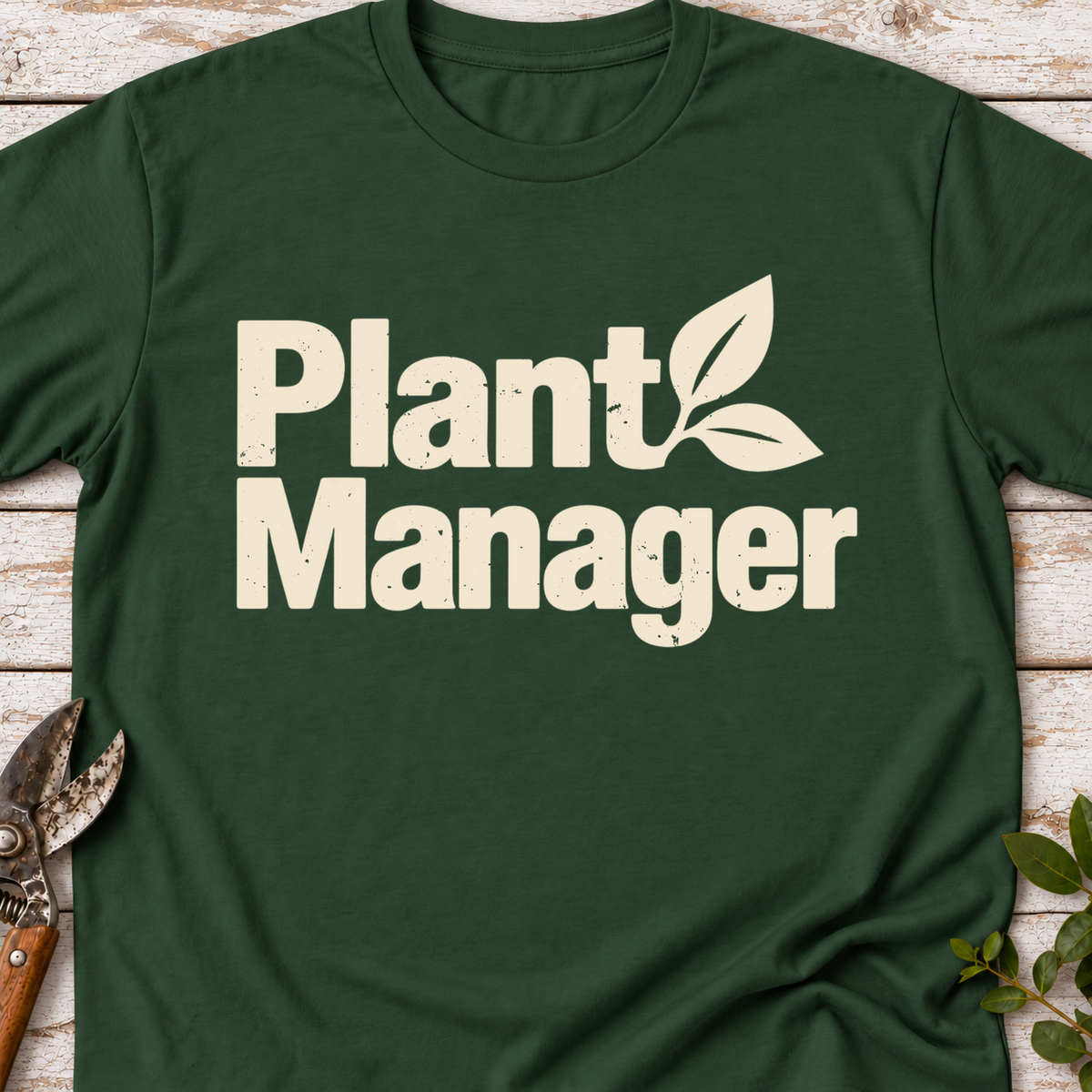 T‑Shirt "Plant Manager"