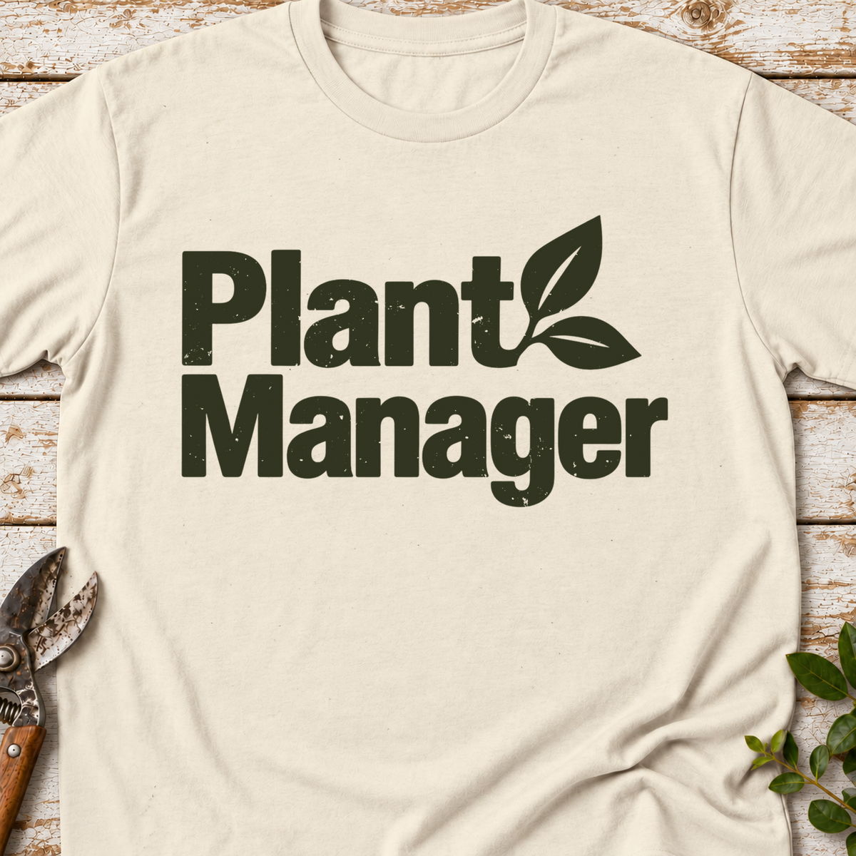 T‑Shirt "Plant Manager"