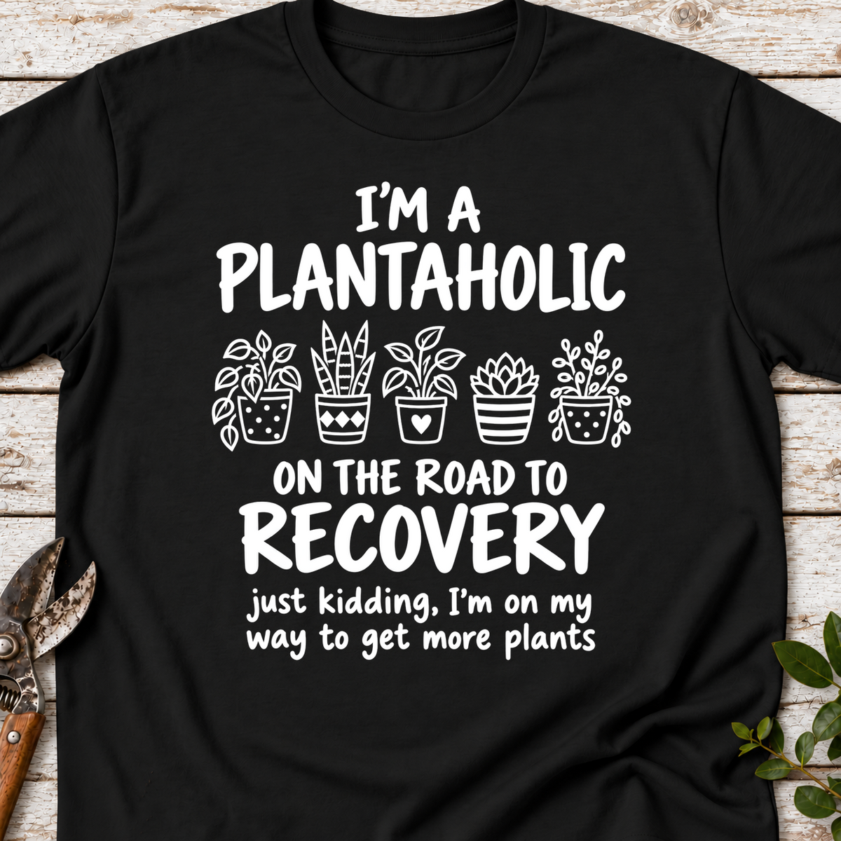 T‑Shirt "Plantaholic"