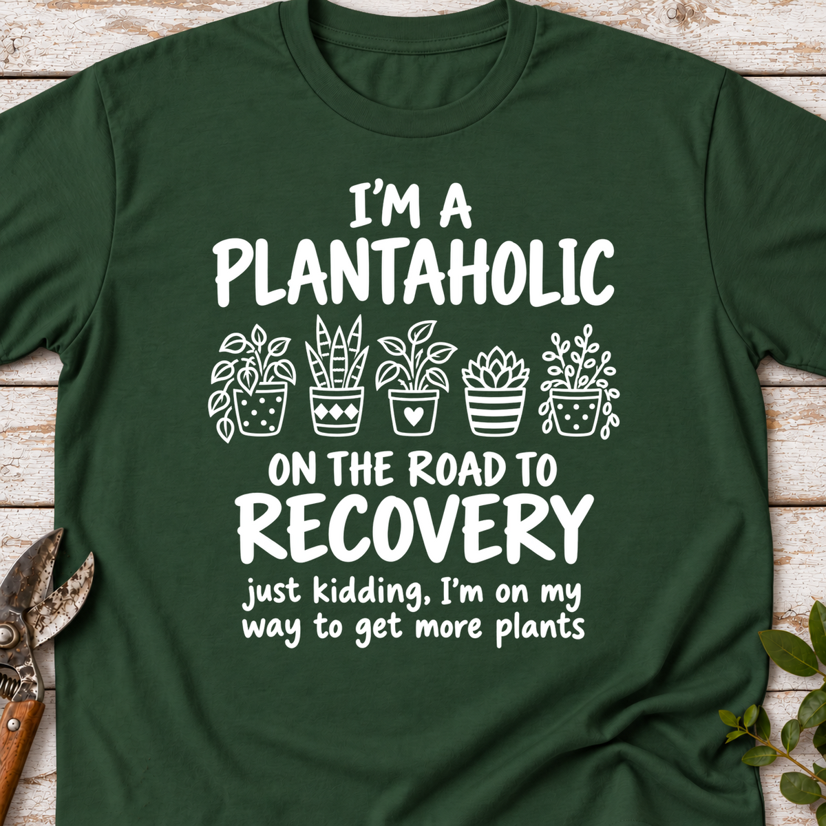 T‑Shirt "Plantaholic"