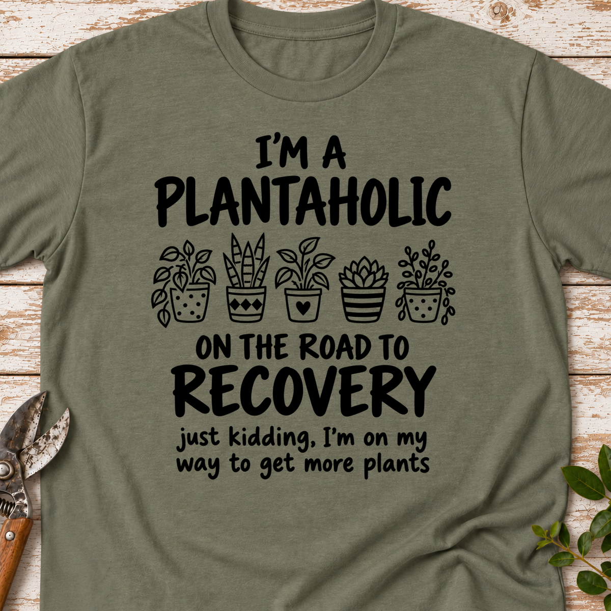 T‑Shirt "Plantaholic"