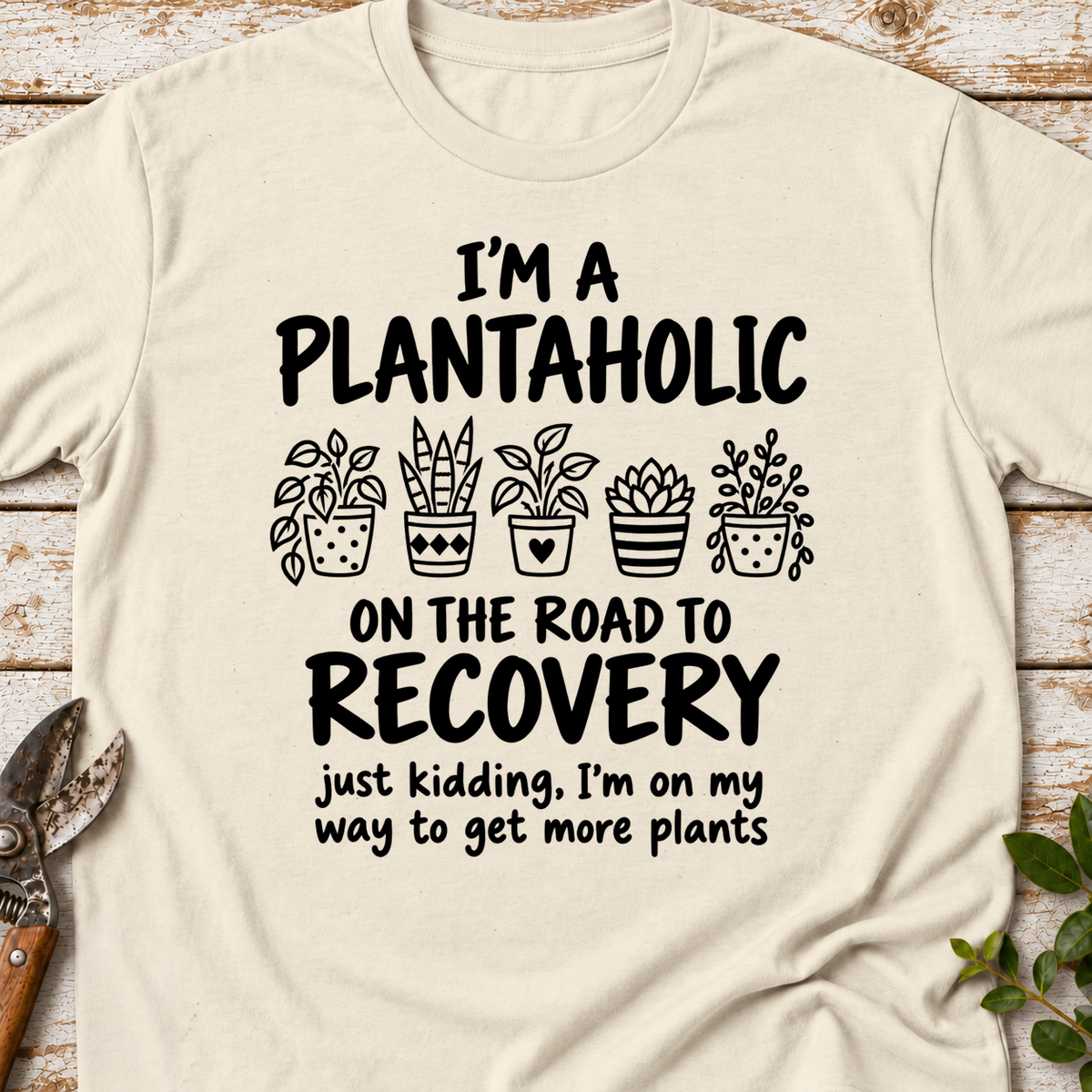 T‑Shirt "Plantaholic"