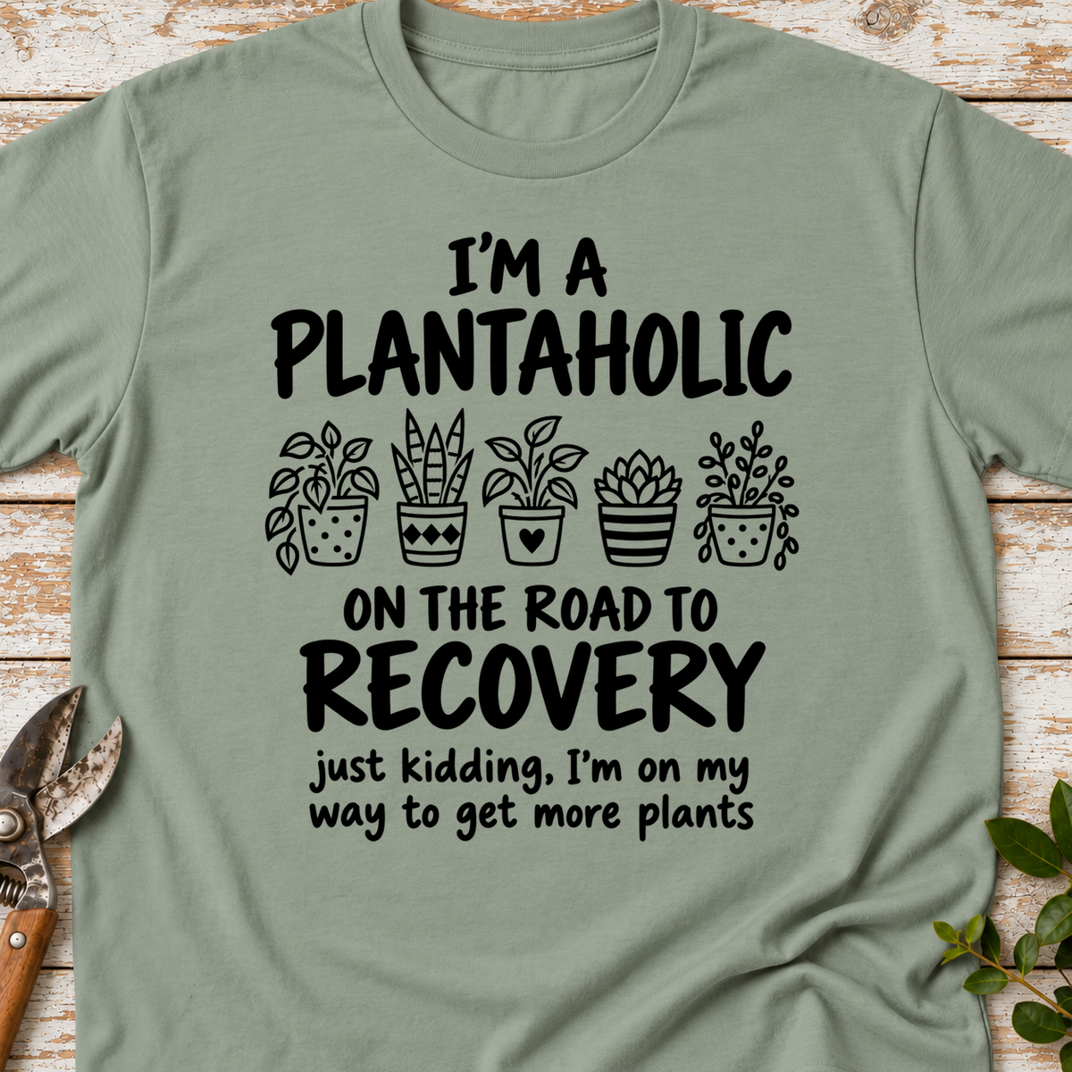 T‑Shirt "Plantaholic"