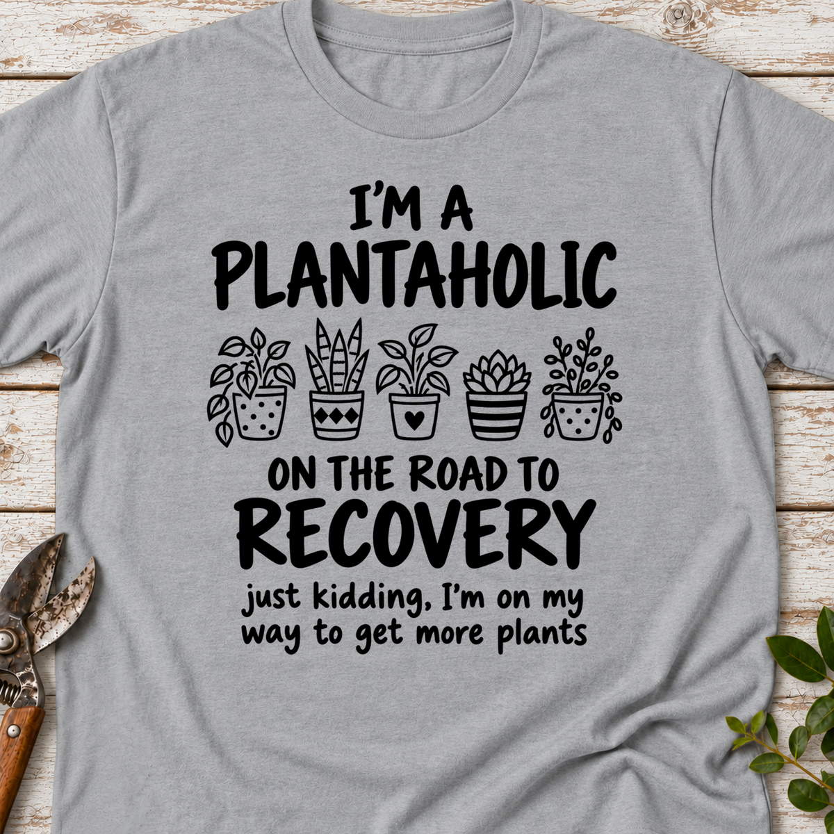 T‑Shirt "Plantaholic"