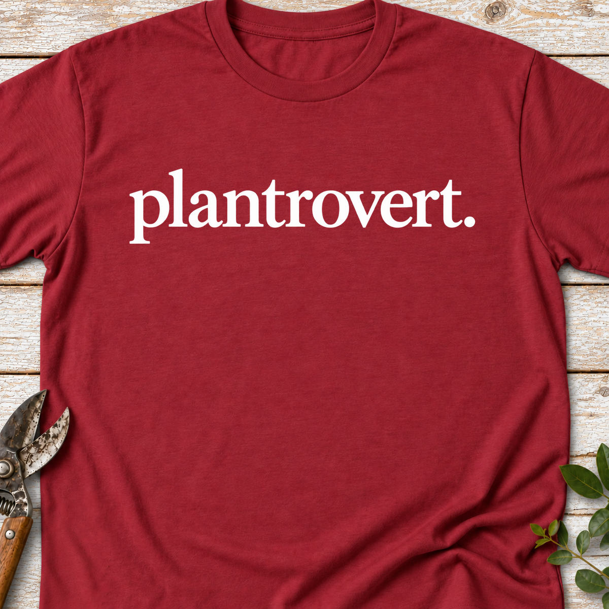 T‑Shirt "Plantrovert"