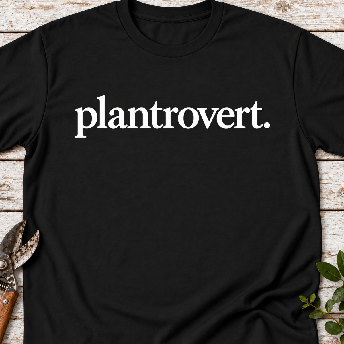 T‑Shirt "Plantrovert"