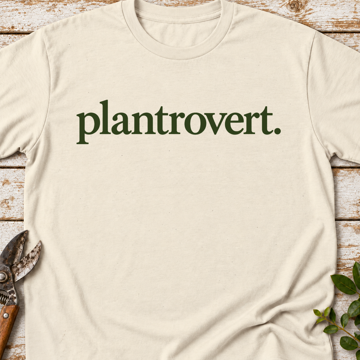 T‑Shirt "Plantrovert"