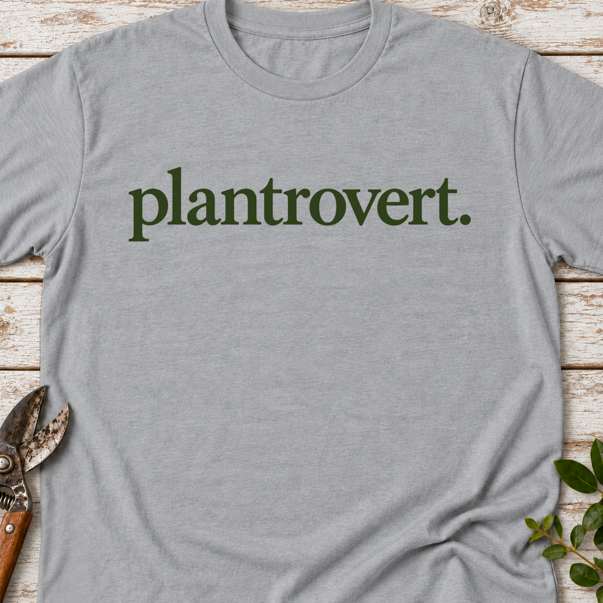 T‑Shirt "Plantrovert"