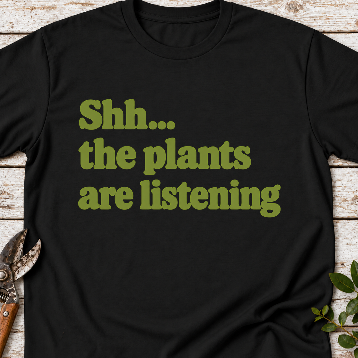 T‑Shirt "Plants Listening"