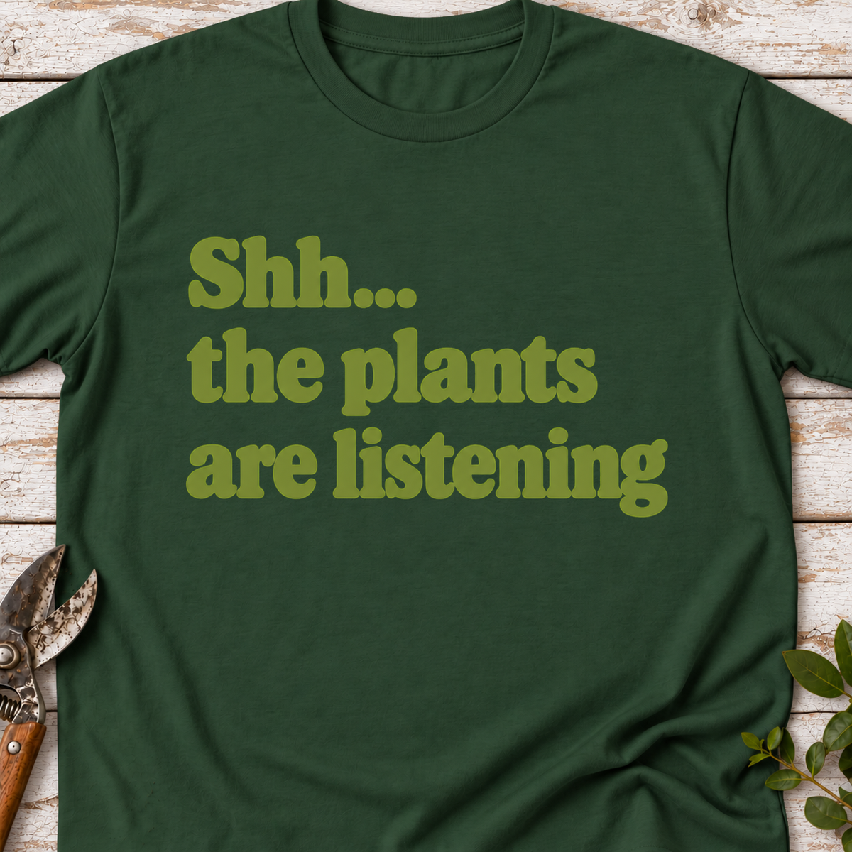 T‑Shirt "Plants Listening"