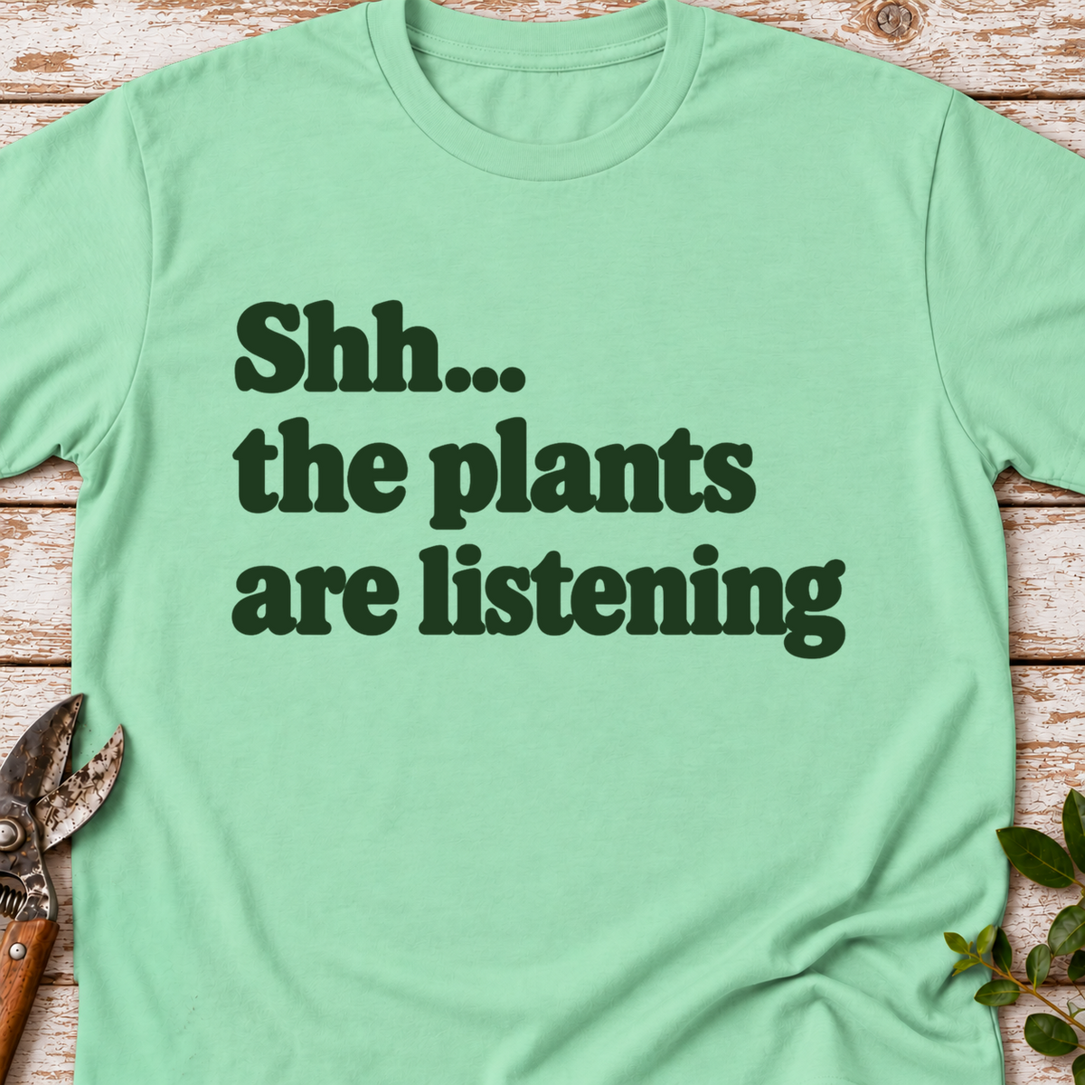 T‑Shirt "Plants Listening"