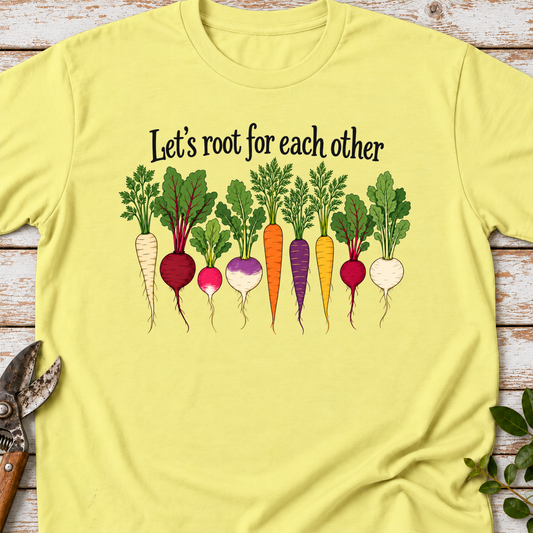 T‑Shirt "Root for Each Other"