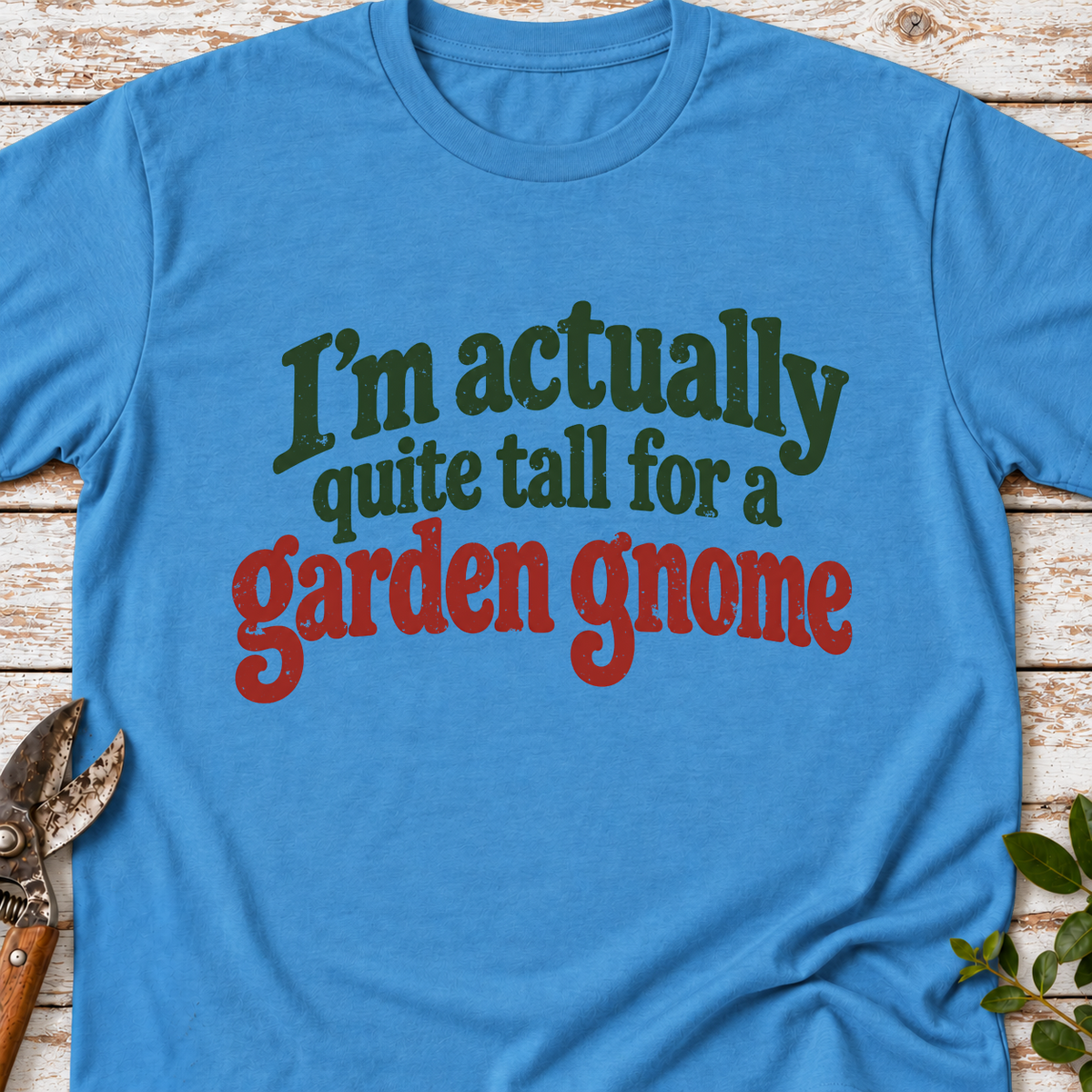 T‑Shirt "Tall Garden Gnome"