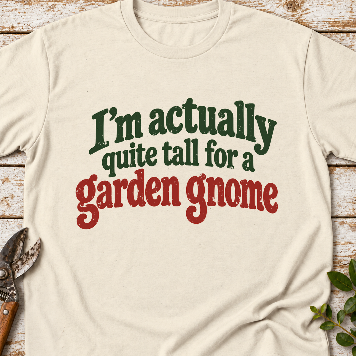 T‑Shirt "Tall Garden Gnome"
