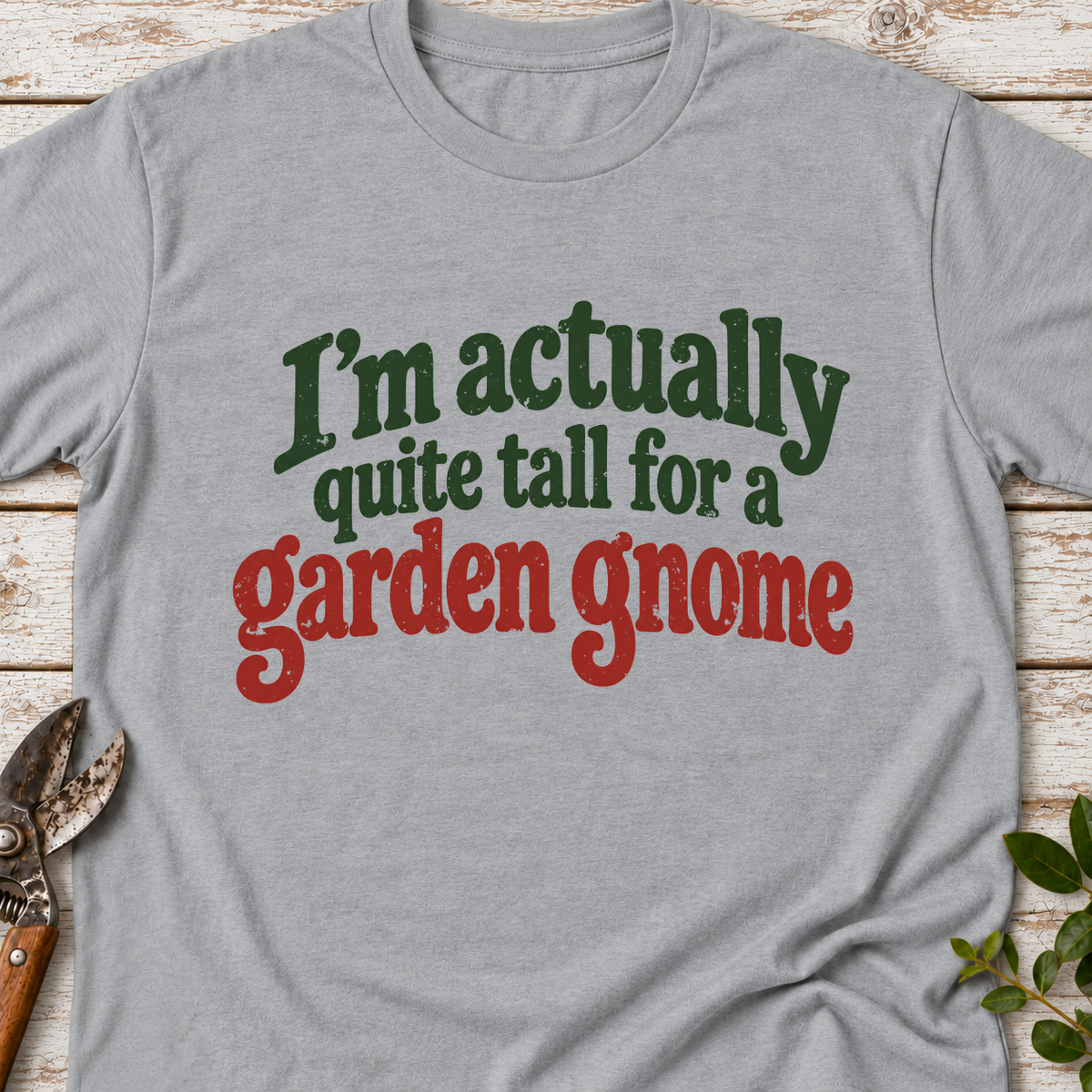 T‑Shirt "Tall Garden Gnome"