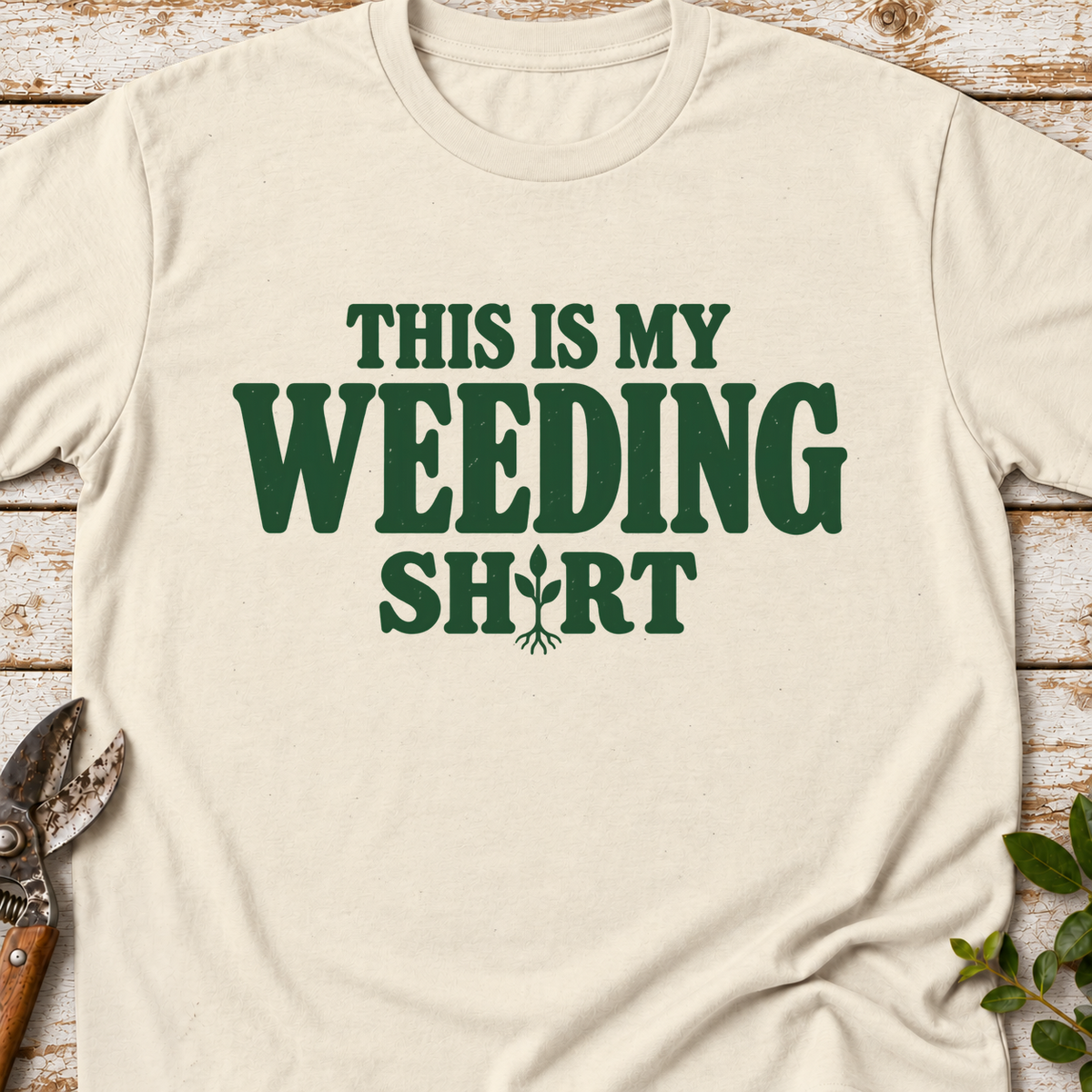 T‑Shirt "Weeding Shirt"