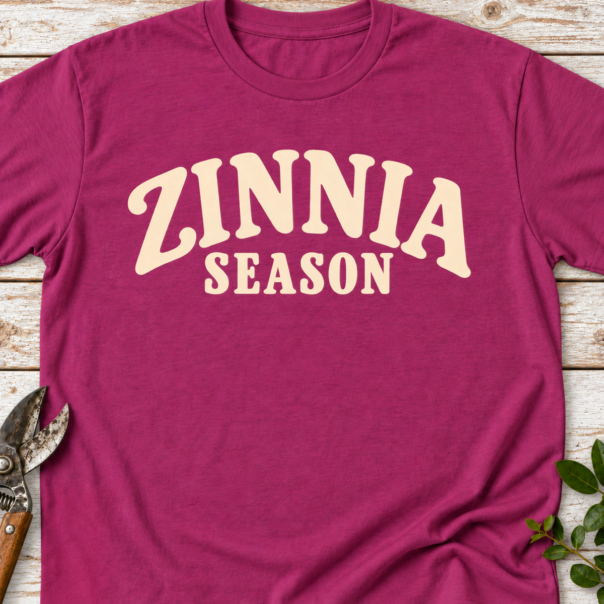 T‑Shirt "Zinnia Season"