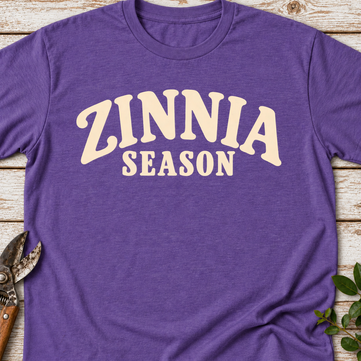 T‑Shirt "Zinnia Season"